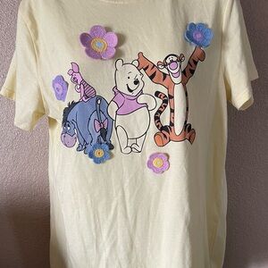 Yellow Winnie the Pooh & Friends Graphic Tee